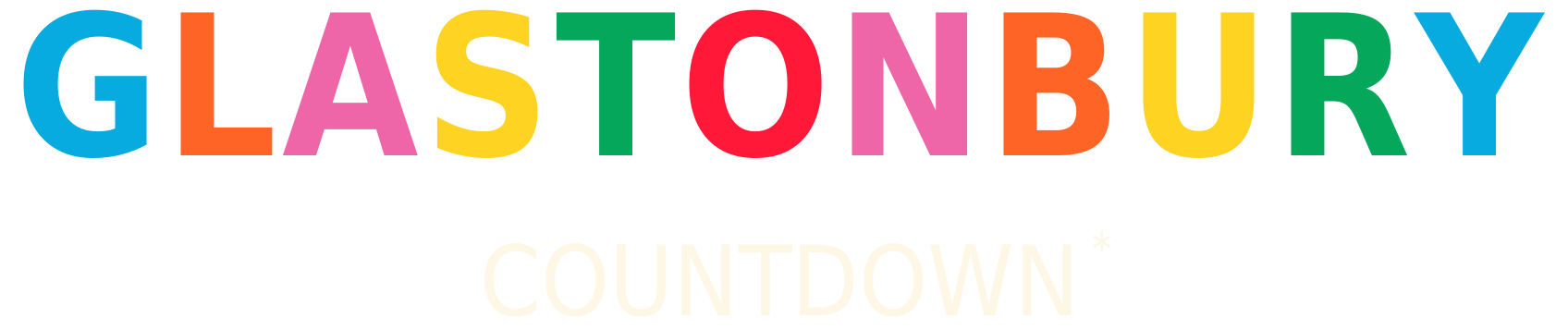 Glastonbury Countdown